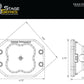 Diode Dynamics Stage Series 3" SAE Yellow Sport Flush Mount LED Pod (Pair)