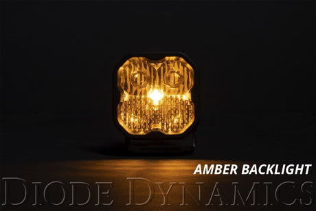 Diode Dynamics Stage Series 3" SAE Yellow Sport LED Pod (Pair)