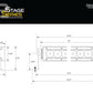 Diode Dynamics Stage Series 42" Amber Light Bar