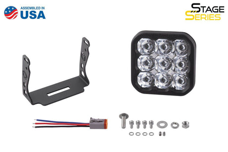 Diode Dynamics Stage Series 5" White Sport LED Pod (One)