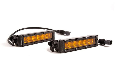 Diode Dynamics Stage Series 6" SAE Amber Light Bar (Pair)