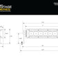 Diode Dynamics Stage Series 6" SAE/DOT White Light Bar (One)