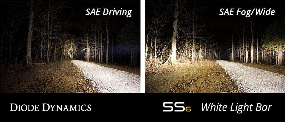 Diode Dynamics Stage Series 6" SAE/DOT White Light Bar (One)