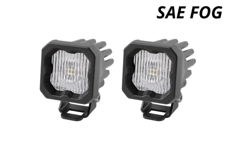 Diode Dynamics Stage Series C1 White SAE Fog Standard LED Pod (Pair)