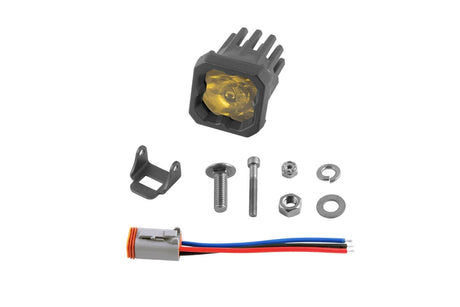 Diode Dynamics Stage Series C1 Yellow Pro Standard LED Pod (One)