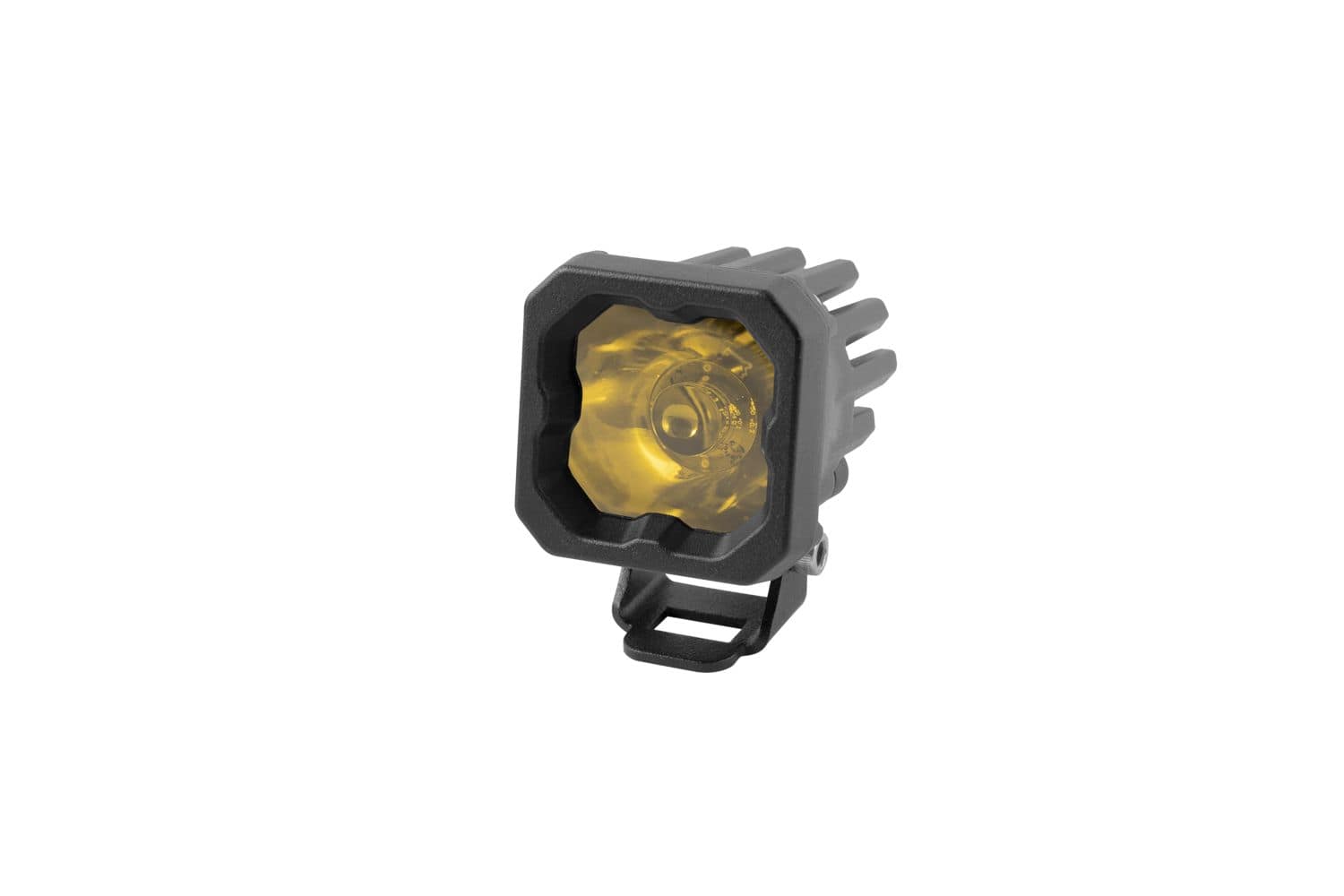 Diode Dynamics Stage Series C1 Yellow Sport Standard LED Pod (One)