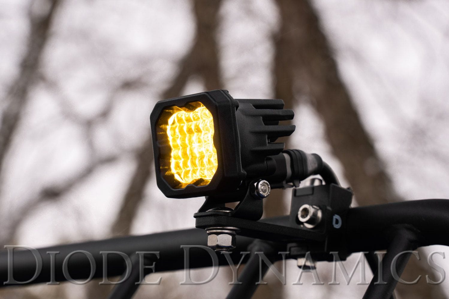 Diode Dynamics Stage Series C1 Yellow Sport Standard LED Pod (One)