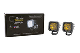 Diode Dynamics Stage Series C1 Yellow Sport Standard LED Pod (Pair)