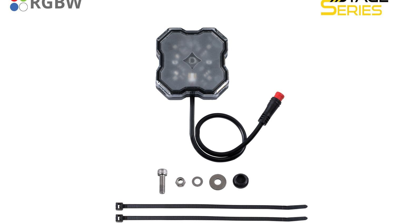 Diode Dynamics Stage Series RGBW LED Rock Light (One)