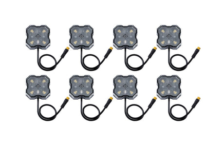 Diode Dynamics Stage Series Single-Color LED Rock Light Kit (8-Pack)