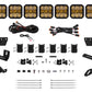 Diode Dynamics White Combo / 7-Pod / Sport SS5 CrossLink Lightbar Kit For Prinsu/Sherpa Roof Racks
