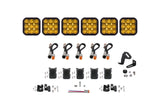 Diode Dynamics White Driving / Sport SS5 CrossLink 6-Pod LED Light Bar (One)