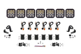 Diode Dynamics White Driving / Sport SS5 CrossLink 7-Pod LED Light Bar (One)