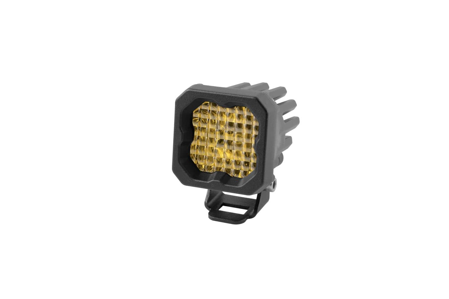 Diode Dynamics Wide / Amber Stage Series C1 Yellow Sport Standard LED Pod (One)