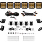 Diode Dynamics Yellow Combo / 6-Pod / Sport SS5 CrossLink Lightbar Kit For Prinsu/Sherpa Roof Racks