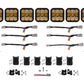 Diode Dynamics Yellow Combo / Pro SS5 CrossLink 7-Pod LED Light Bar (One)