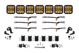 Diode Dynamics Yellow Combo / Pro SS5 CrossLink 7-Pod LED Light Bar (One)