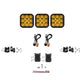Diode Dynamics Yellow Driving / Sport SS5 CrossLink 3-Pod LED Light Bar (One)