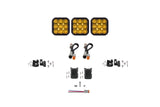 Diode Dynamics Yellow Driving / Sport SS5 CrossLink 3-Pod LED Light Bar (One)