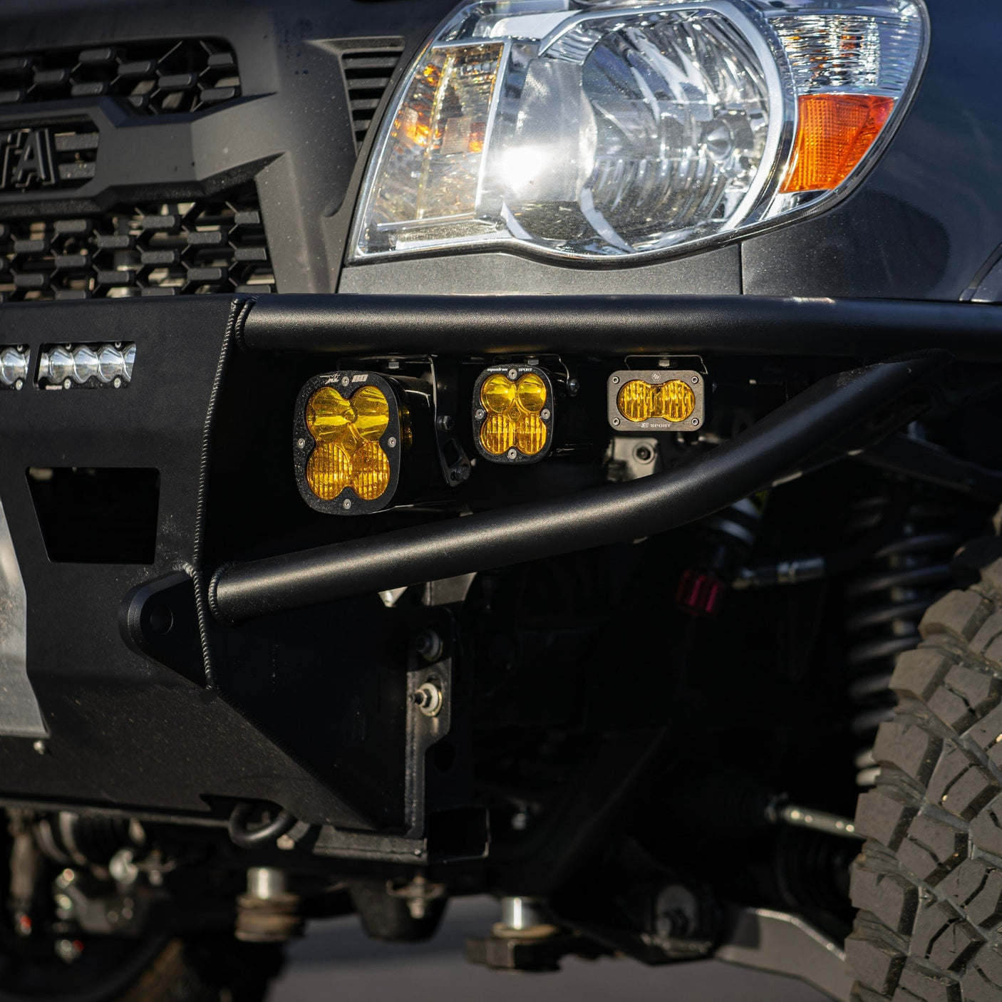 DRT Fabrication Tacoma Hybrid Front Bumper / 2nd Gen / 2005-2011
