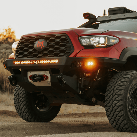 DRT Fabrication Tacoma Plated Front Bumper / 3rd Gen / 2016-2023