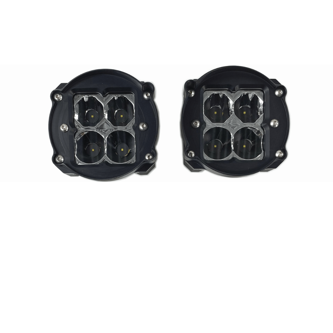Heretic Studio Light Bar Toyota Tundra (2014-2021) LED Fog Light Kit - Clear Lens