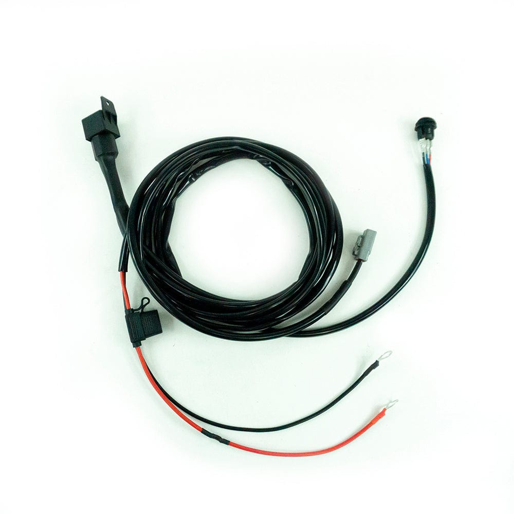 Heretic Studio Wiring Harness - Single Light - 40 inches and larger