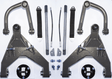 JD Fabrication sealed uniball upper arm bushings Tacoma 2016+  6 lug 2.25" long travel kit