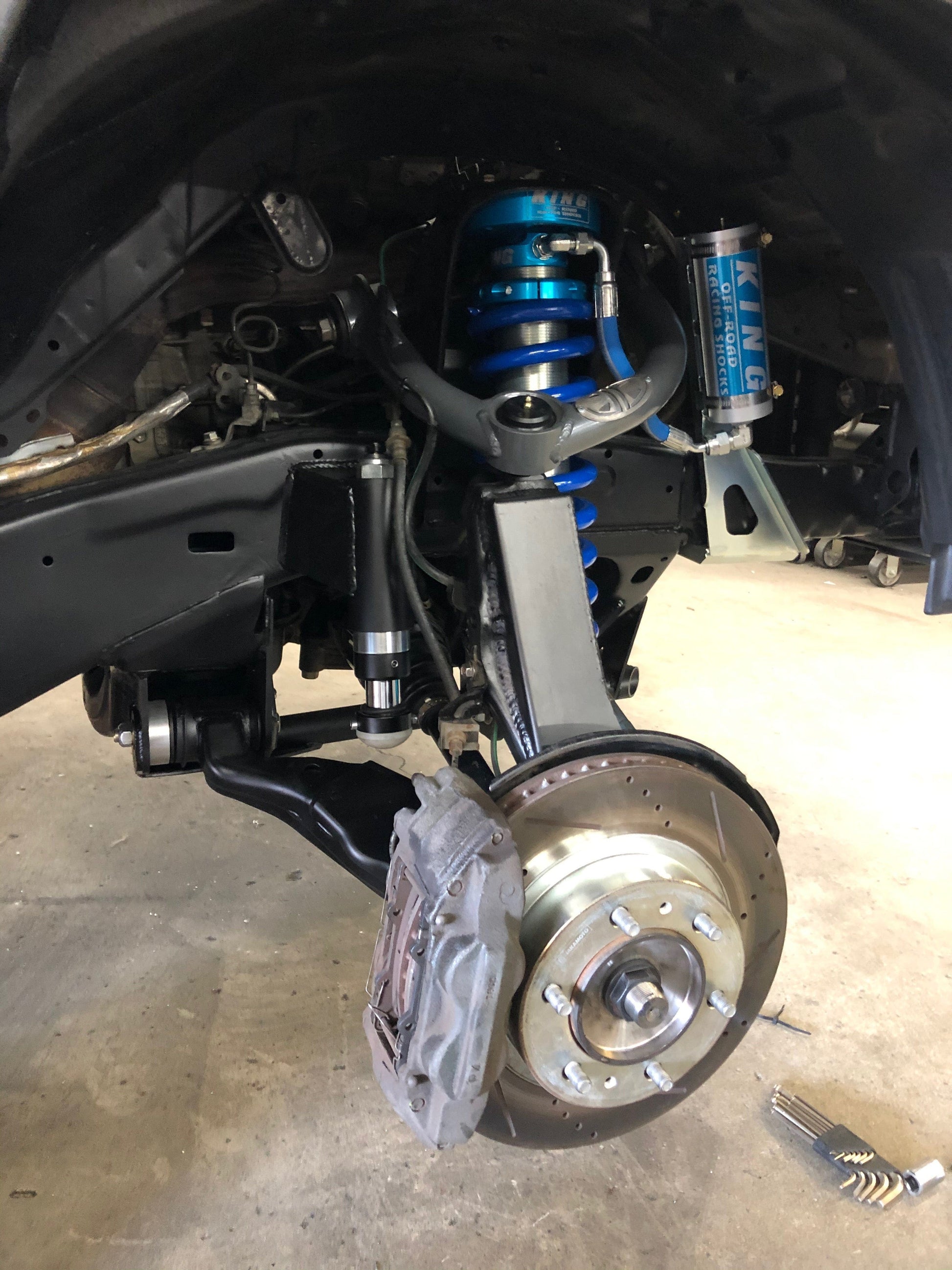 JD Fabrication Tacoma 05-15 Spindle Gusset