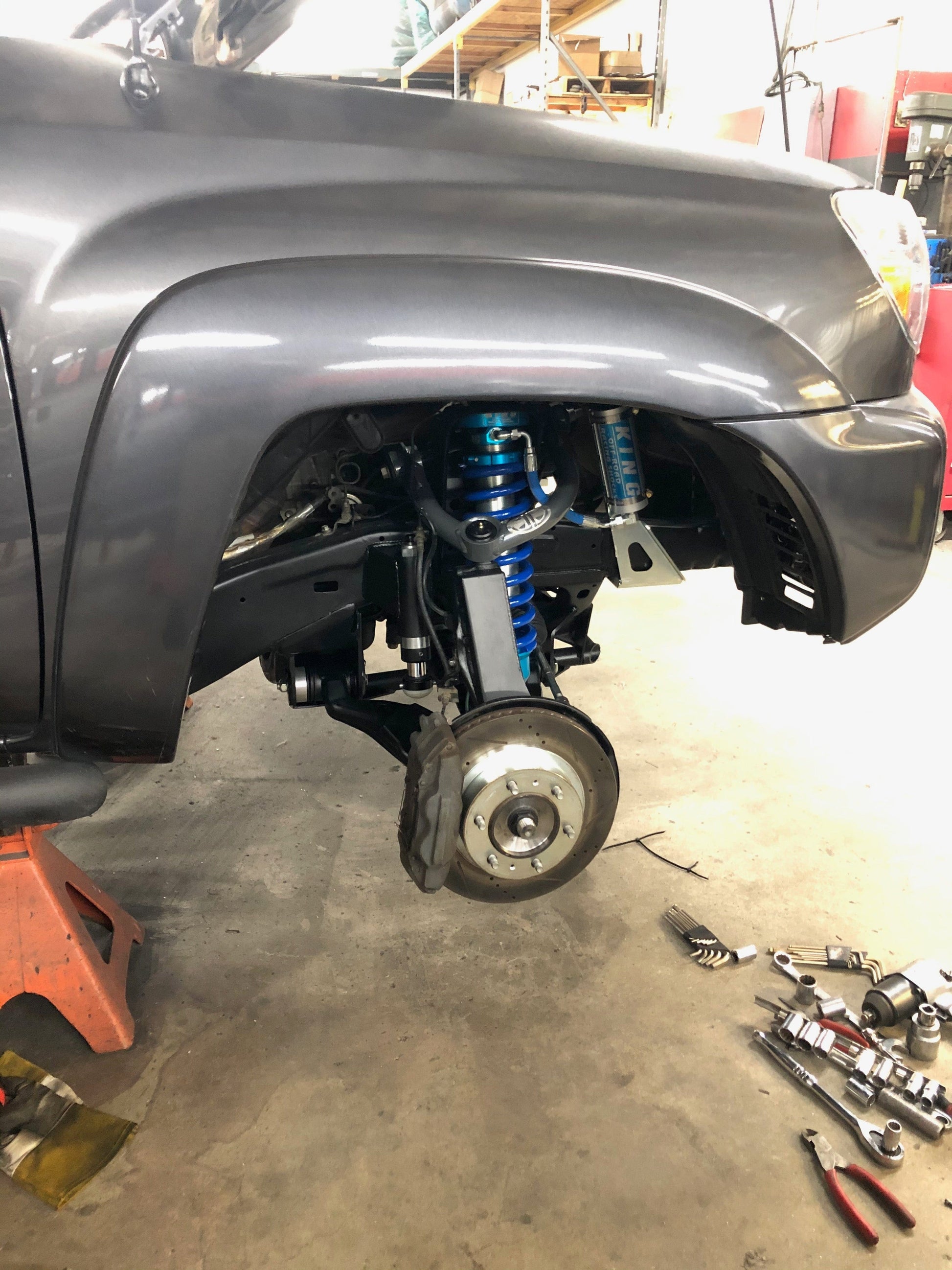 JD Fabrication Tacoma 05-15 Spindle Gusset