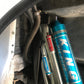 JD Fabrication tacoma rear shocks for our spring under kit