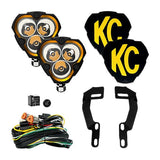 KC HiLiTES Ditch System FLEX ERA® 3 - 2-Light System - Ditch Mount - 40W Spot Beam - for 05-15 Toyota Tacoma - #97134
