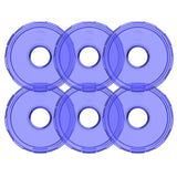 KC HiLiTES Lens Cyclone V2 LED - Replacement Lens - Blue - 6-PK - #4414