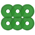 KC HiLiTES Lens Cyclone V2 LED - Replacement Lens - Green - 6-PK - #4415