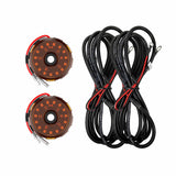 KC HiLiTES Wiring Two-Light Add-On Cyclone V2 Kit - Amber - 2.5 Meters Long - #6332