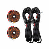 KC HiLiTES Wiring Two-Light Add-On Cyclone V2 Kit - Amber - 5.0 Meters Long - #6336