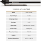 Kingpin V-SERIES 40" LIGHT BAR, 2-PACK