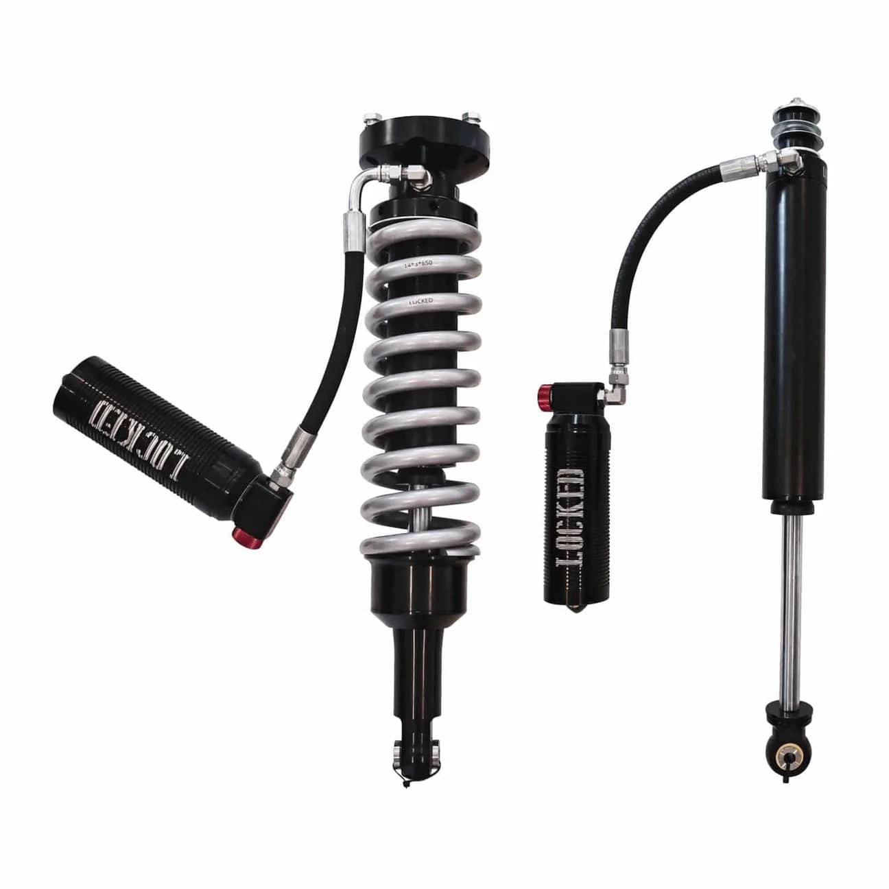 Locked Offroad Shocks Coilovers 2010+ Toyota 4Runner 2.5" Shock package