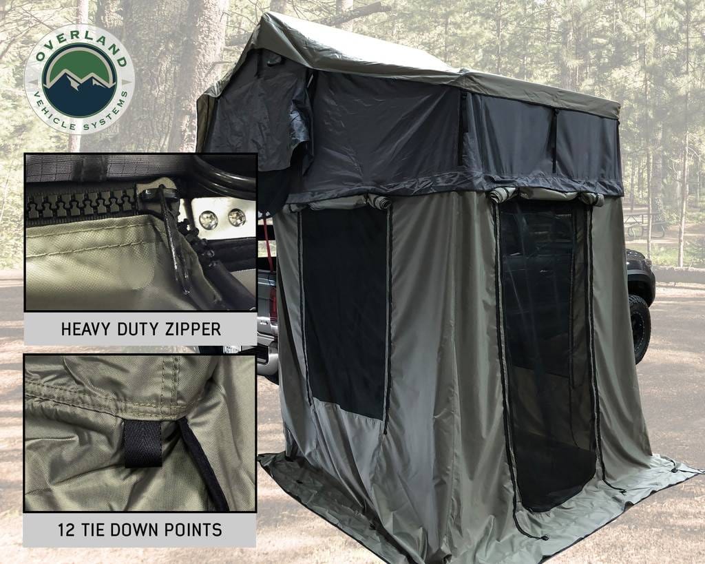 OVS Dark Grey/ Green + Annex / Nomadic 2 OVS | Nomadic 2 Roof Top Tent