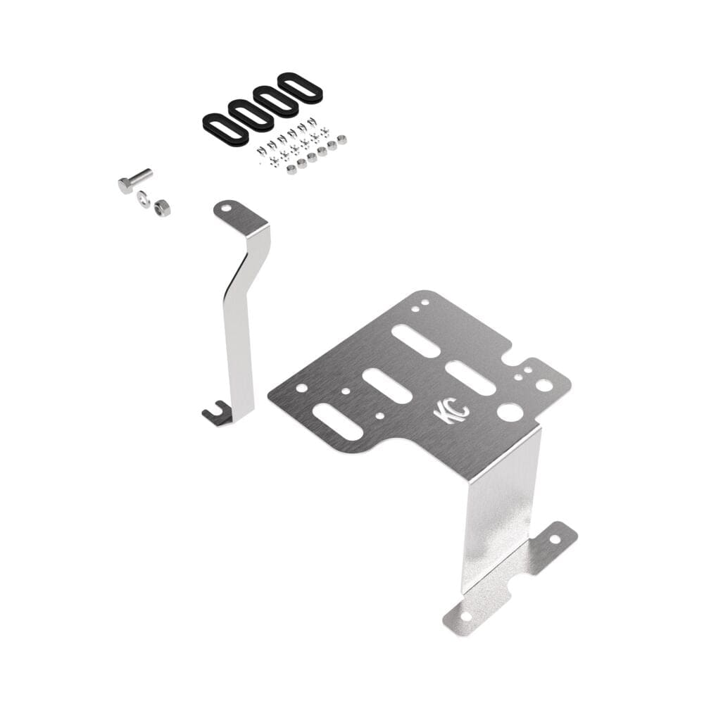 partners.kchilites.com Brackets 2024-2025 Toyota Tacoma / Land Cruiser Cyclone LED Engine Tray Kit - # 357