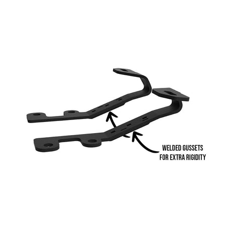 partners.kchilites.com Light Mounts Ditch Light Bracket Set - 24-25 Tacoma/22-25 Tundra/23-25 Sequoia - # 7336