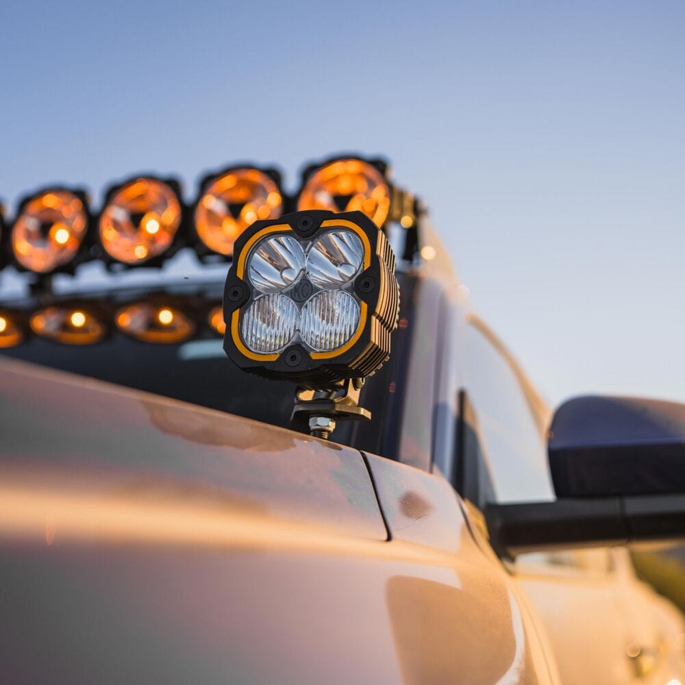 partners.kchilites.com Light Mounts Ditch Light Bracket Set - 24-25 Tacoma/22-25 Tundra/23-25 Sequoia - # 7336