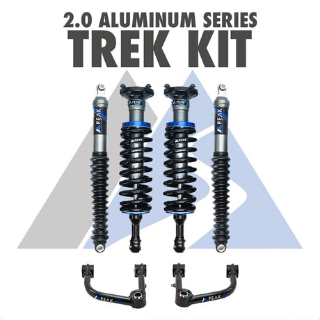Peak Suspension 2.0 Aluminum Series Trek Kit  2.25″ Lift - 4th Gen Tacoma