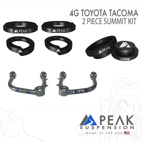 Peak Suspension 2-Piece Summit Kit  2.25″ Lift - 4th Gen Tacoma