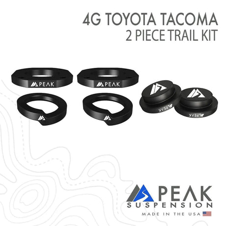 Peak Suspension 2-Piece Trail Kit  2.25″ Lift - 4th Gen Tacoma
