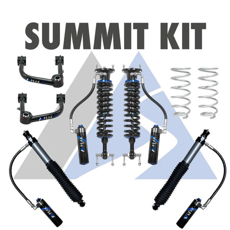 Peak Suspension DSC Coilovers Summit Kit  2.25″ Lift - 4th Gen Tacoma