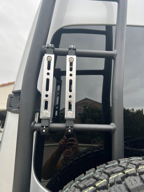 Power Tank Bracket Ladder Cross-Bar Mount for Propane and CO2 Power Tanks