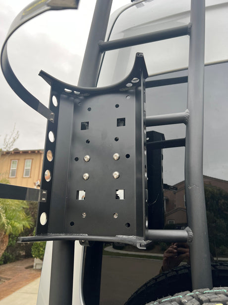 Power Tank Bracket Ladder Cross-Bar Mount for Propane and CO2 Power Tanks