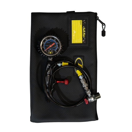 Power Tank N2 Equipment 800 psi Liquid Analog Shock Inflator with Gauge Tool