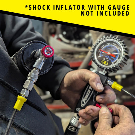 Power Tank N2 Equipment Shock Inflator with Gauge Tool